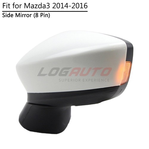 Left side mirror for mazda - side,